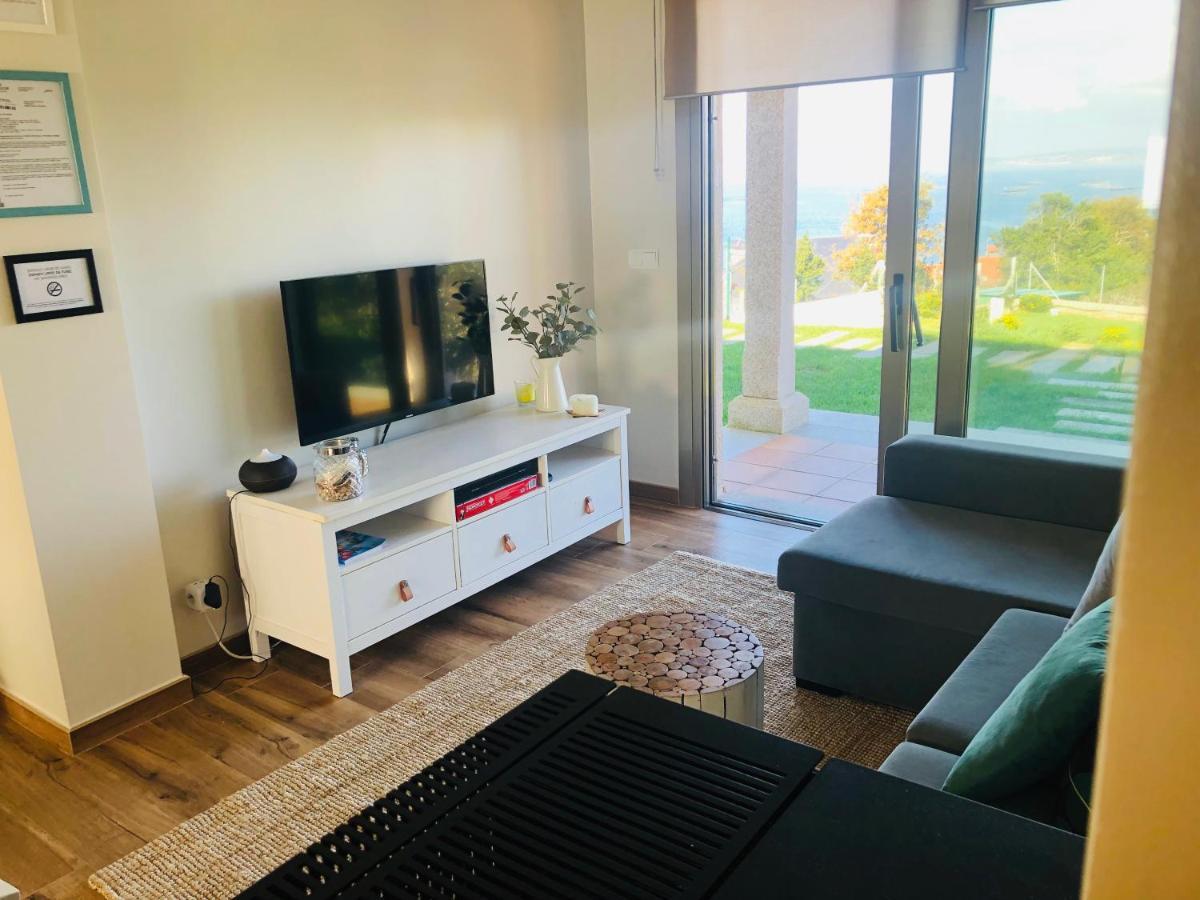 Вилла Casa Con Jardin Al Lado De Playa Hio Vilanova  Экстерьер фото